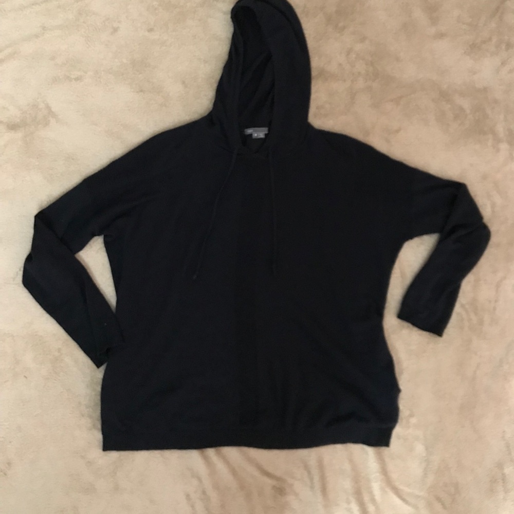 Vince cotton slub hoodie